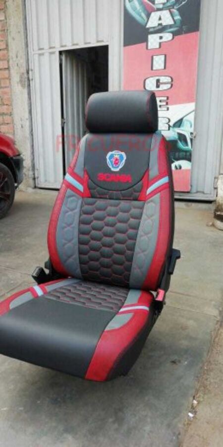 Asiento tapizado para camión Scania